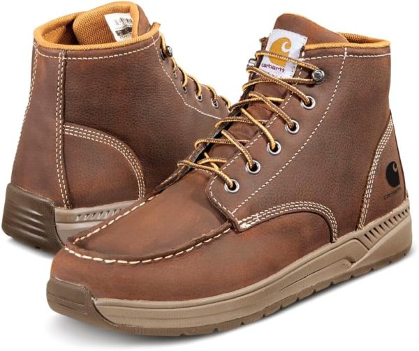 Black Diamond Brown Oil Tanned Leather Work Boots Mens-0