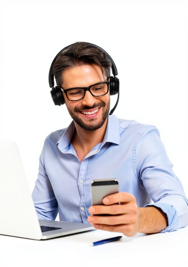 KH53 Wireless Headset Black Modern Design-2