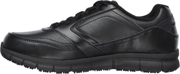 Skechers Mens Work Shoes Slip Resistant Memory Foam-1