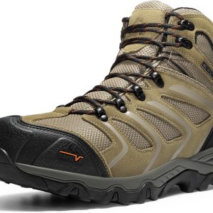Pavo Steel Toe Work Boots Mens Waterproof Slip Resistant-0