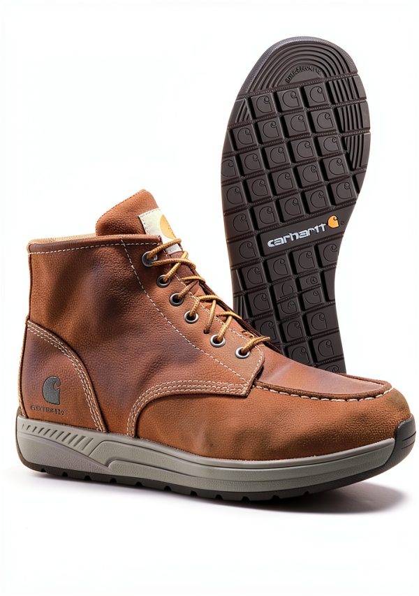 Black Diamond Brown Oil Tanned Leather Work Boots Mens-2