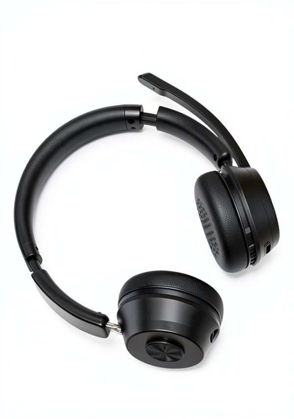 KH53 Wireless Headset Black Modern Design-4
