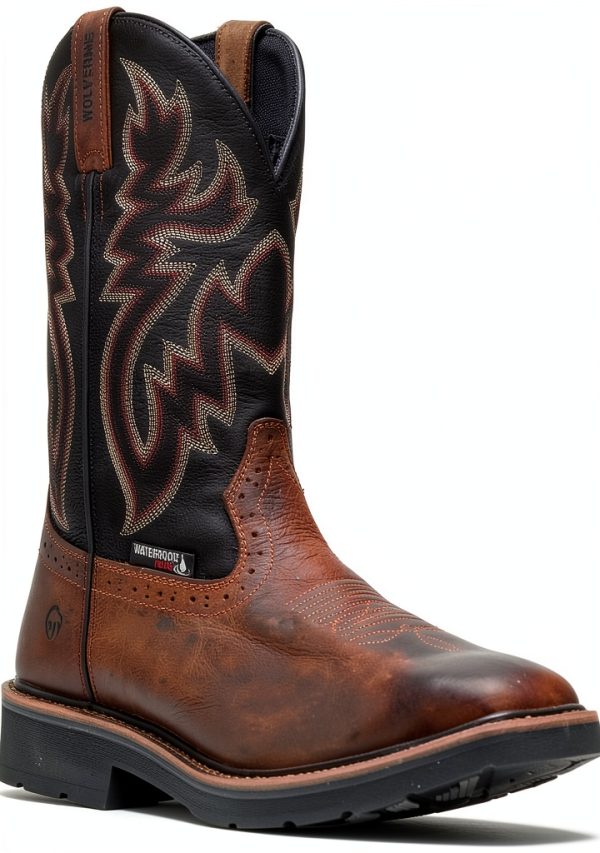 Wolverine Men's Waterproof Work Boots-2