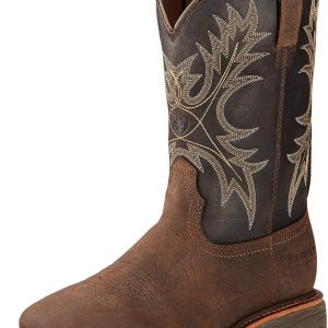 Ariat WorkHog Mens Work Boots Leather Slip Resistant-0