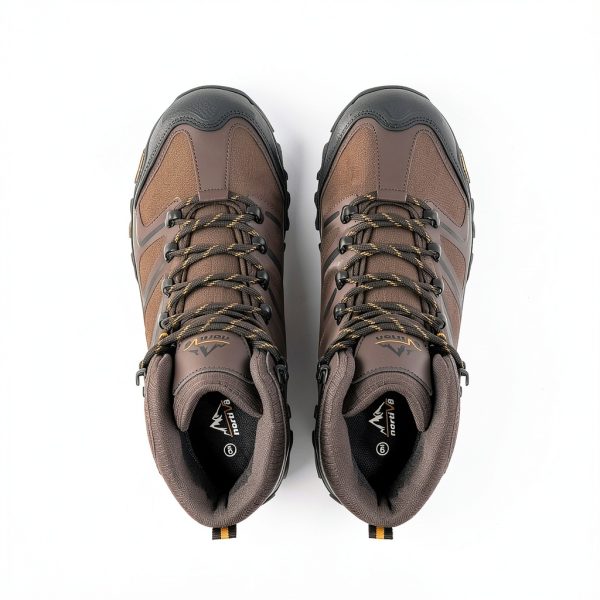 Pavo Steel Toe Work Boots Mens Waterproof Slip Resistant-7