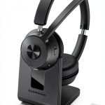 KH53 Wireless Headset Black Modern Design-0