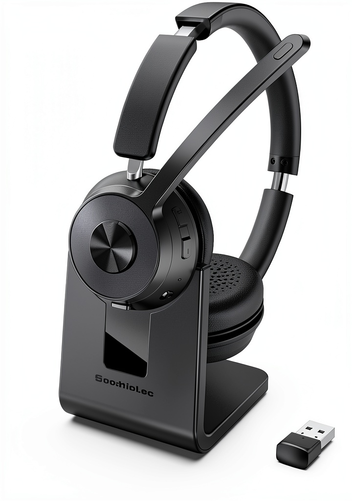 KH53 Wireless Headset in use
