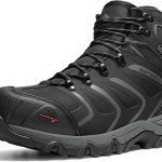 Men Steel Toe Work Boots Waterproof Slip Resistant-0