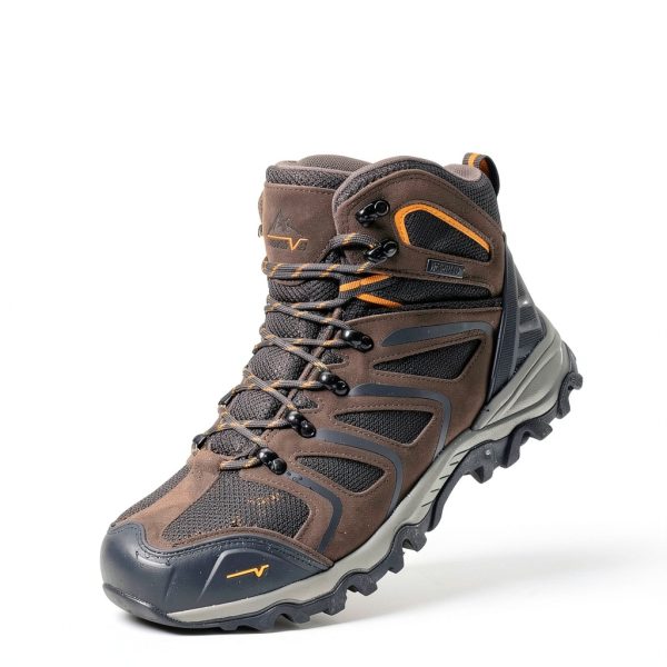 Pavo Steel Toe Work Boots Mens Waterproof Slip Resistant-3