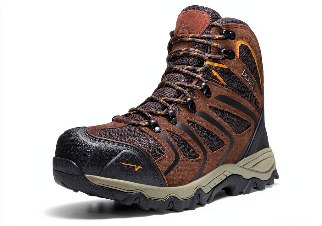 Pavo Steel Toe Work Boots showcasing waterproof upper and rugged outsole