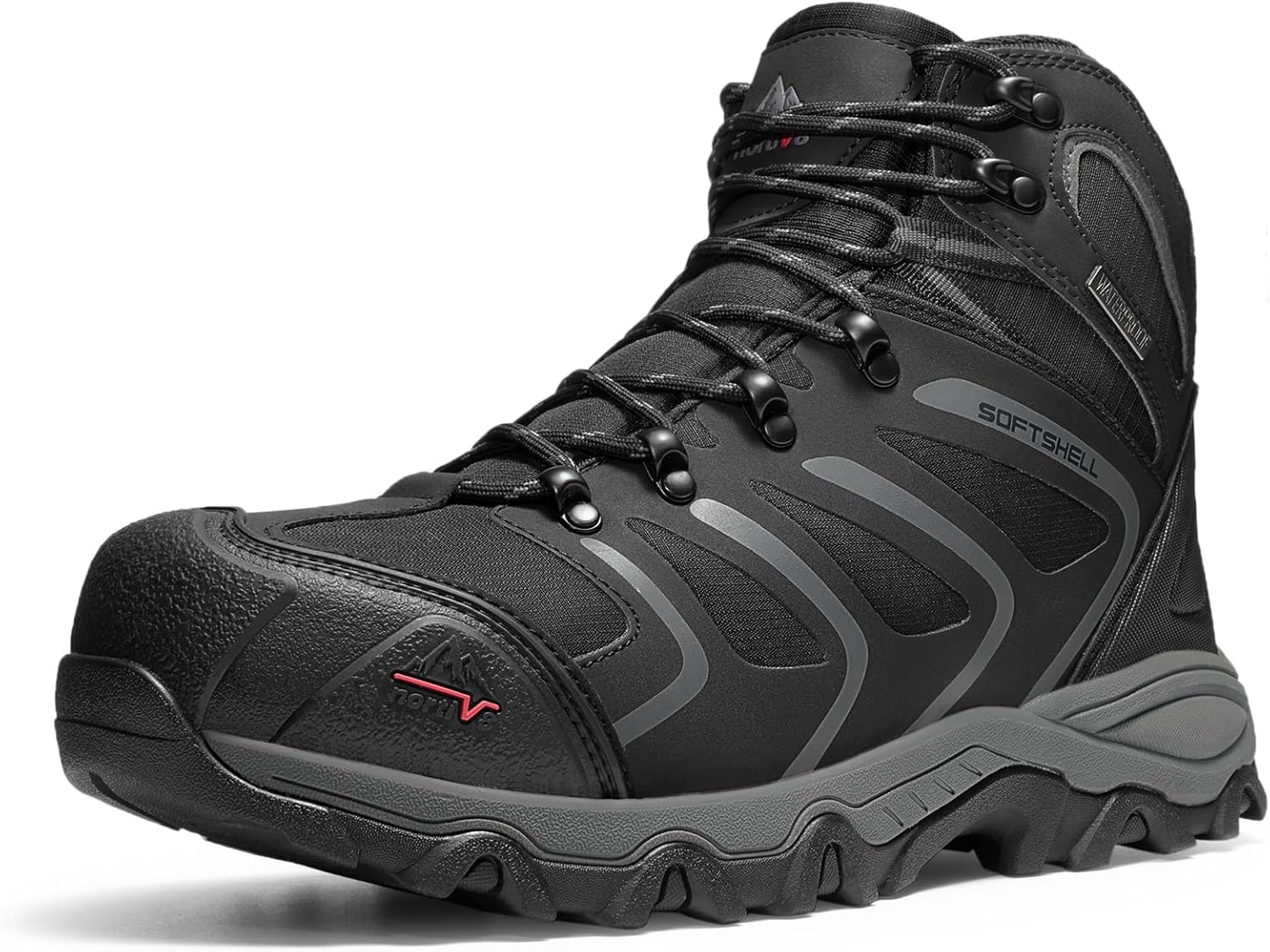 Pavo Steel Toe Work Boots showcasing waterproof upper and rugged outsole