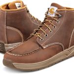 Black Diamond Brown Oil Tanned Leather Work Boots Men-0