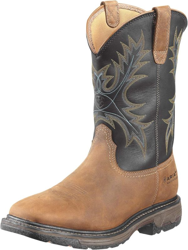 Ariat Work Boots Waterproof Steel Toe Mens Safety Shoes-0