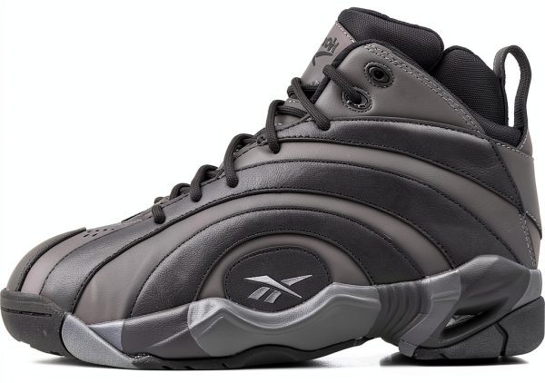 Reebok Men's Work Shoes Gray and Black Shaqnosis-1