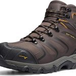 Men Steel Toe Work Boots Waterproof Slip Resistant-0