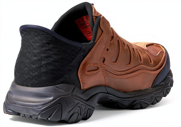 Skechers Brown Men's Work Shoes Composite Toe-4