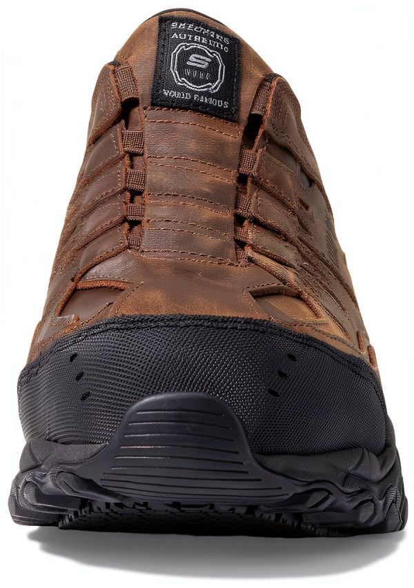 Skechers Brown Men's Work Shoes Composite Toe-5