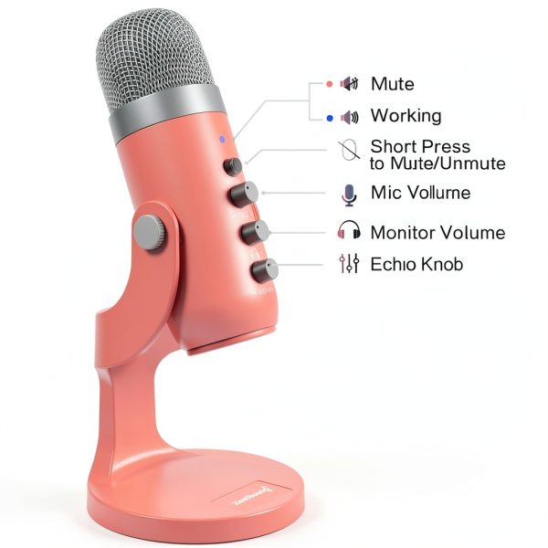 ZealSound USB Gaming Microphone for PC-4