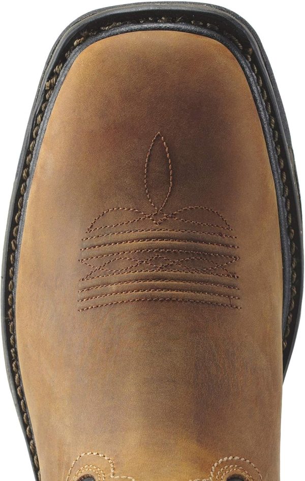 Ariat WorkHog Mens Work Boots Leather Slip Resistant-1