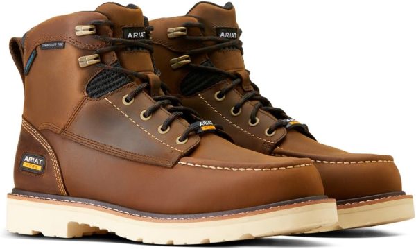 Ariat Rebar Lift Composite Toe Work Boots Men Waterproof-4