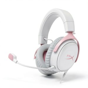 HyperX Cloud III Pink Gaming Headset Aluminum-0