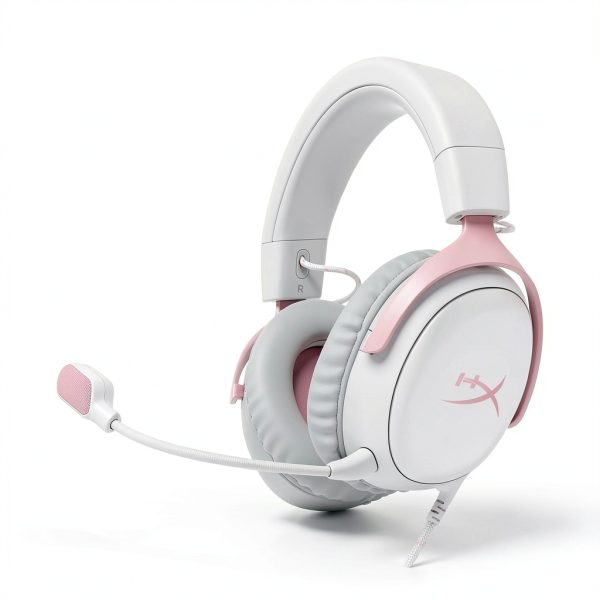 HyperX Cloud III Pink Gaming Headset Aluminum-0