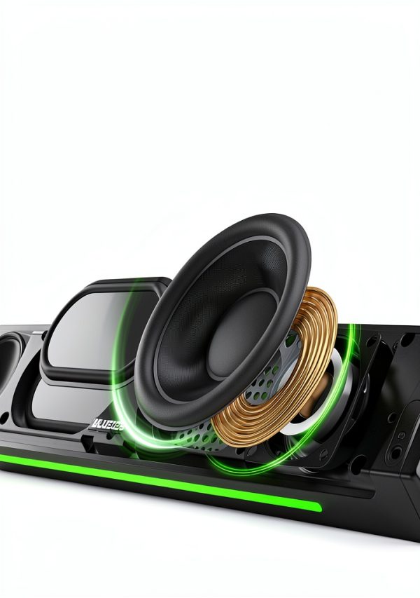 Bluedee Soundbar USB Powered Black Stereo-2