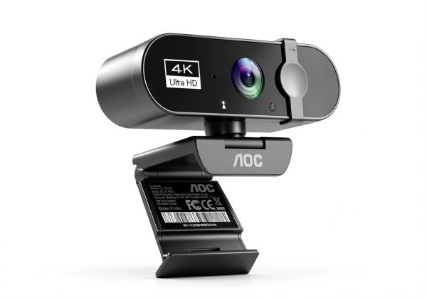 AOC 4K Ultra HD Webcam Black AC310-3