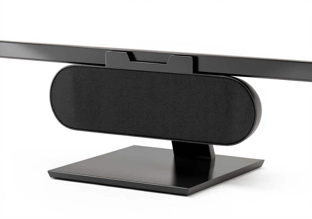 LXTNFU EL020 clipped to a monitor on a modern desk
