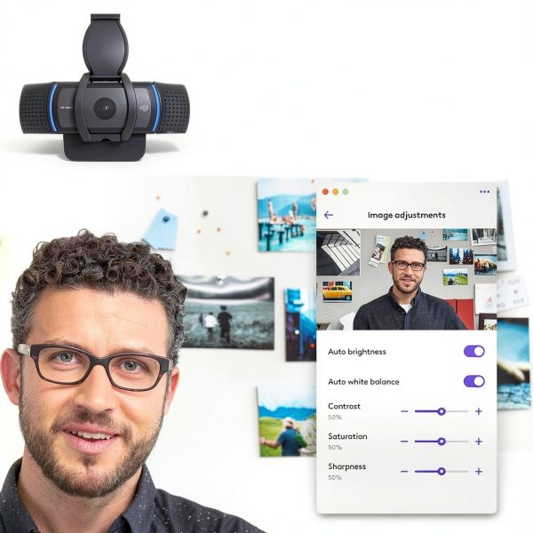 Logitech C920e Webcam 1080p HD with Autofocus-5