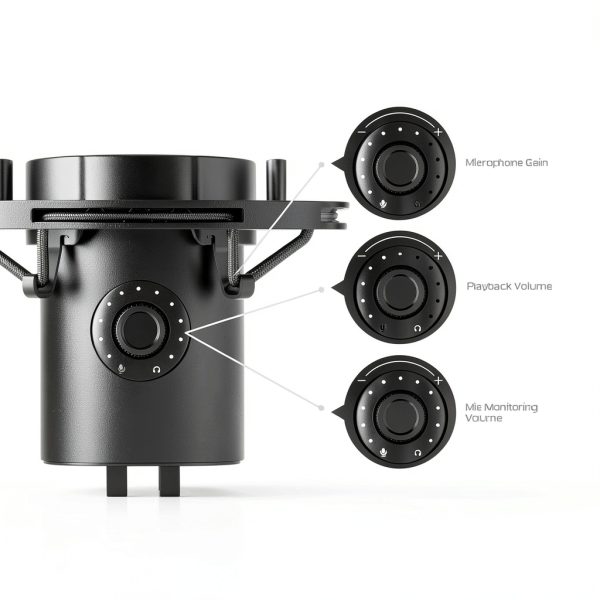 HyperX Quadcast 2 Frost Aluminum Tabletop Mic-5