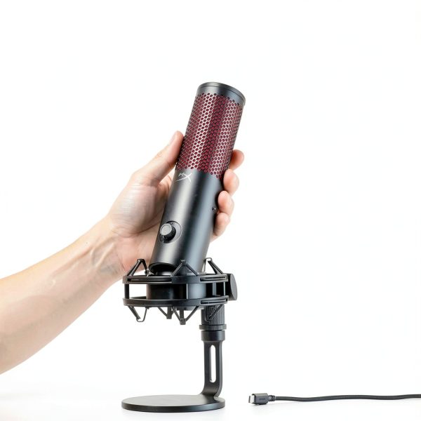HyperX Quadcast 2 Frost Aluminum Tabletop Mic-7