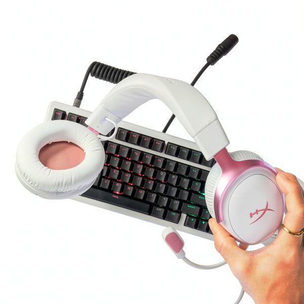 HyperX Cloud III Pink Gaming Headset Aluminum-7