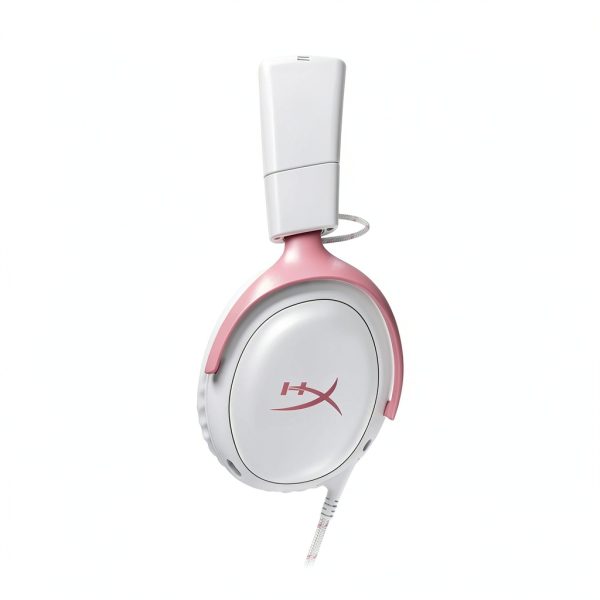 HyperX Cloud III Pink Gaming Headset Aluminum-2