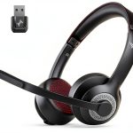 JIAMQISHI Bluetooth Headset Noise Cancelling-0