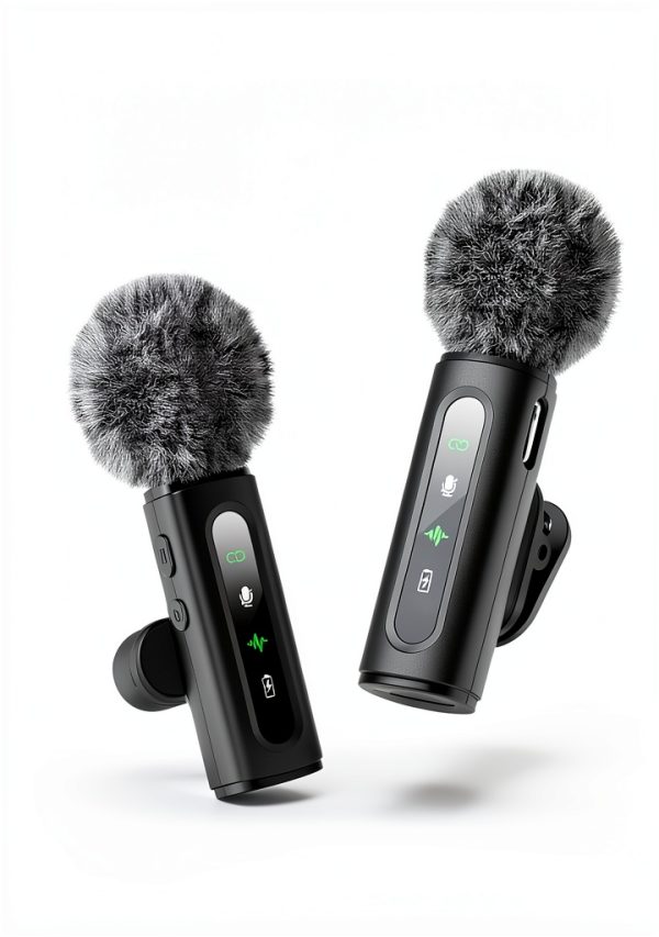 GoorDik Wireless Lavalier Mic J3 4-in-1 Omni Pattern Charging Case-5