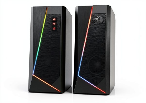 Redragon Anvil 2.0 Multimedia Speakers with Touch RGB Lighting Black-8
