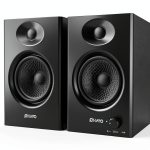 OHAYO C6-Black 2.0 Bluetooth Bookshelf Computer Speakers with USB Port-0