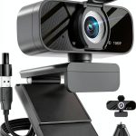 Webcam Gohero TW07 Black 1080p HD with Noise Cancel and Wide Angle-0
