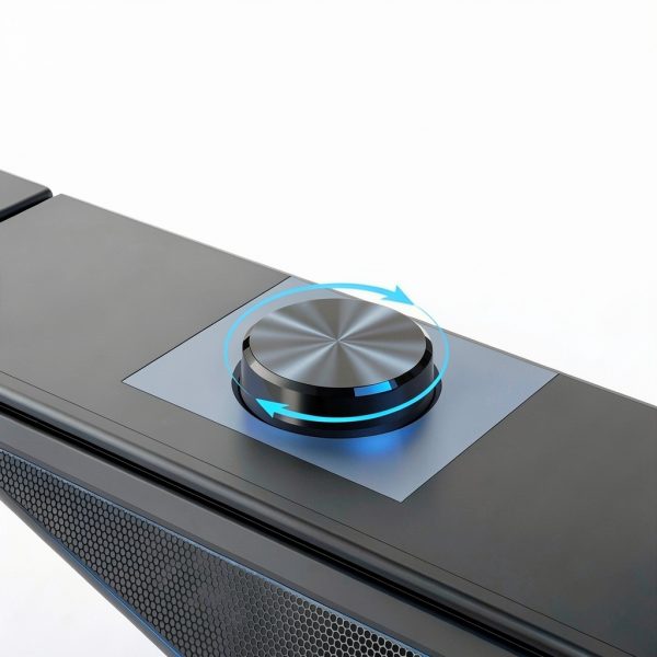 KAPEYDESI Splitx 2-in-1 Detachable Black Computer Speaker 6.5 Inch-4
