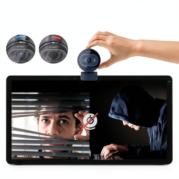 EMEET S600 4K Webcam Sony Sensor with PDAF Autofocus and Privacy Cover-6