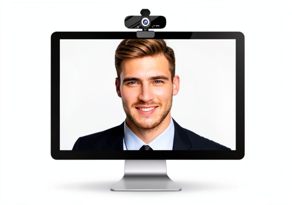 Webcam Gohero TW07 Black 1080p HD with Noise Cancel and Wide Angle-1