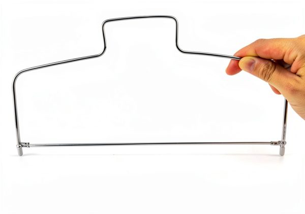 Adjustable Cake Leveler CouponHub Steel Wire Cutter 12.9" Silver-4