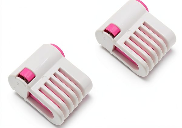 2 PCS Cake Leveler Slicer Plastic Cake Slice Fixing Tool Adjustable 5 Layers Bakeware Accessories for DIY Cake and Toast (Pink)-3